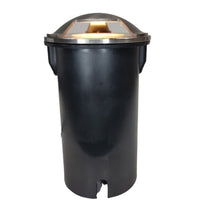 UNS05 Stainless Steel Tri Directional Three Slit In-Ground 12V Low Voltage LED In Ground Landscape Lighting