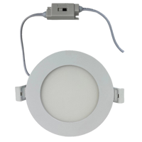 CB04 4x/8x/12x Package 10W 3CCT Round Slim 12V AC/DC LED Panel Light Low Voltage Lighting Fixture