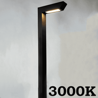 CDPA75 4x/8x/12x Package 5W Heavy Duty Cast Aluminum LED 12V Low Voltage Outdoor Landscape 3 Customizable Color Temperature Path Light