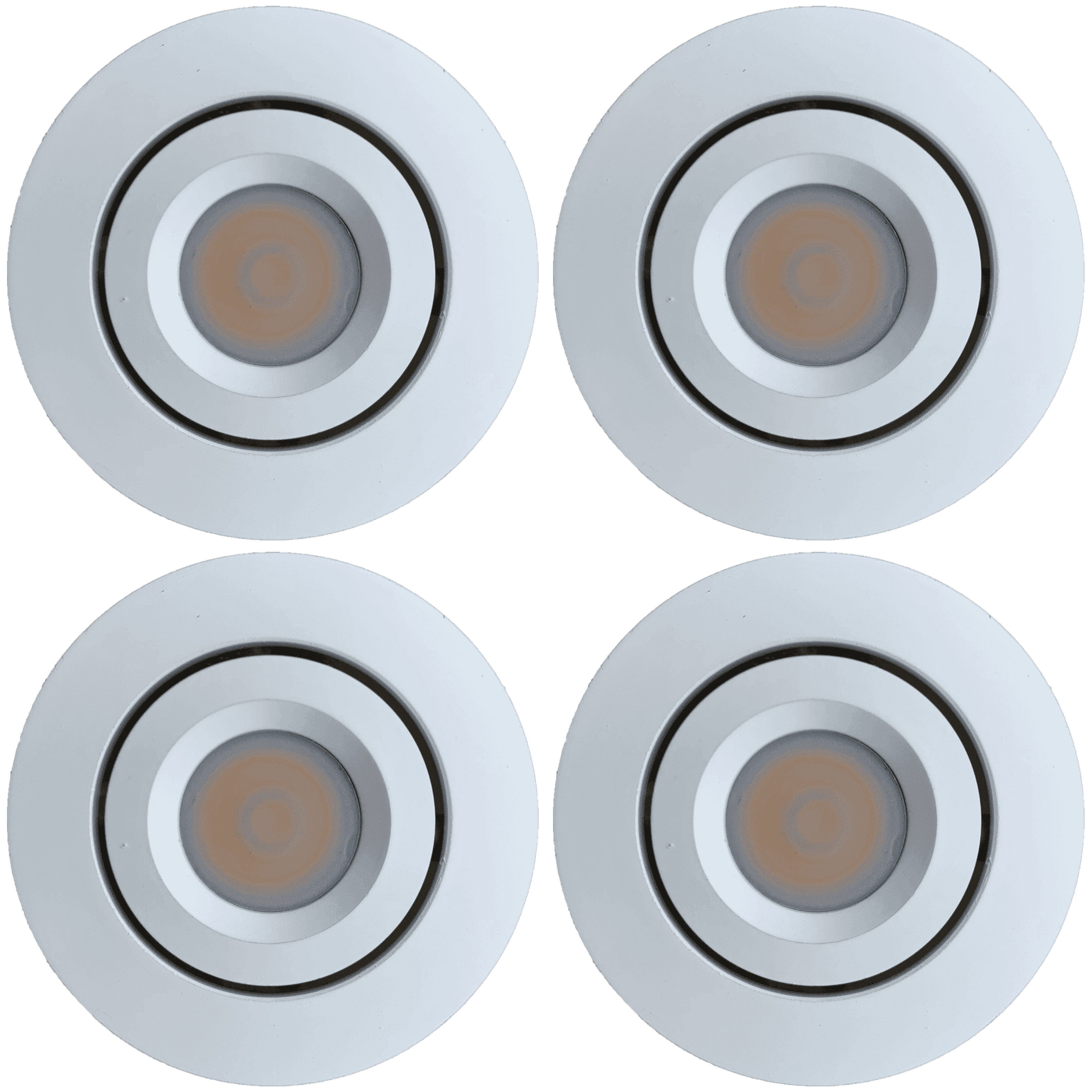 CB05 Redondo LED Dimmable Aluminio fundido Empotrable Gabinete Luz Abajo Accesorio de iluminación