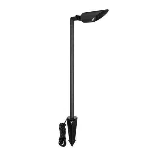 Outdoor Landscape Lighting LED 12V Low Voltage SPAL01 Acuto Tall Spotlight Low Voltage Aluminum 7W 3000K Warm White MR16 LED Spotlight Outdoor Landscape Lighting 1 Pack