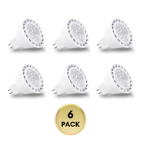 CE de la luz impermeable ahorro de energía de Dimmable de los bulbos LED del negro de MR16 7W y RoHS certificados