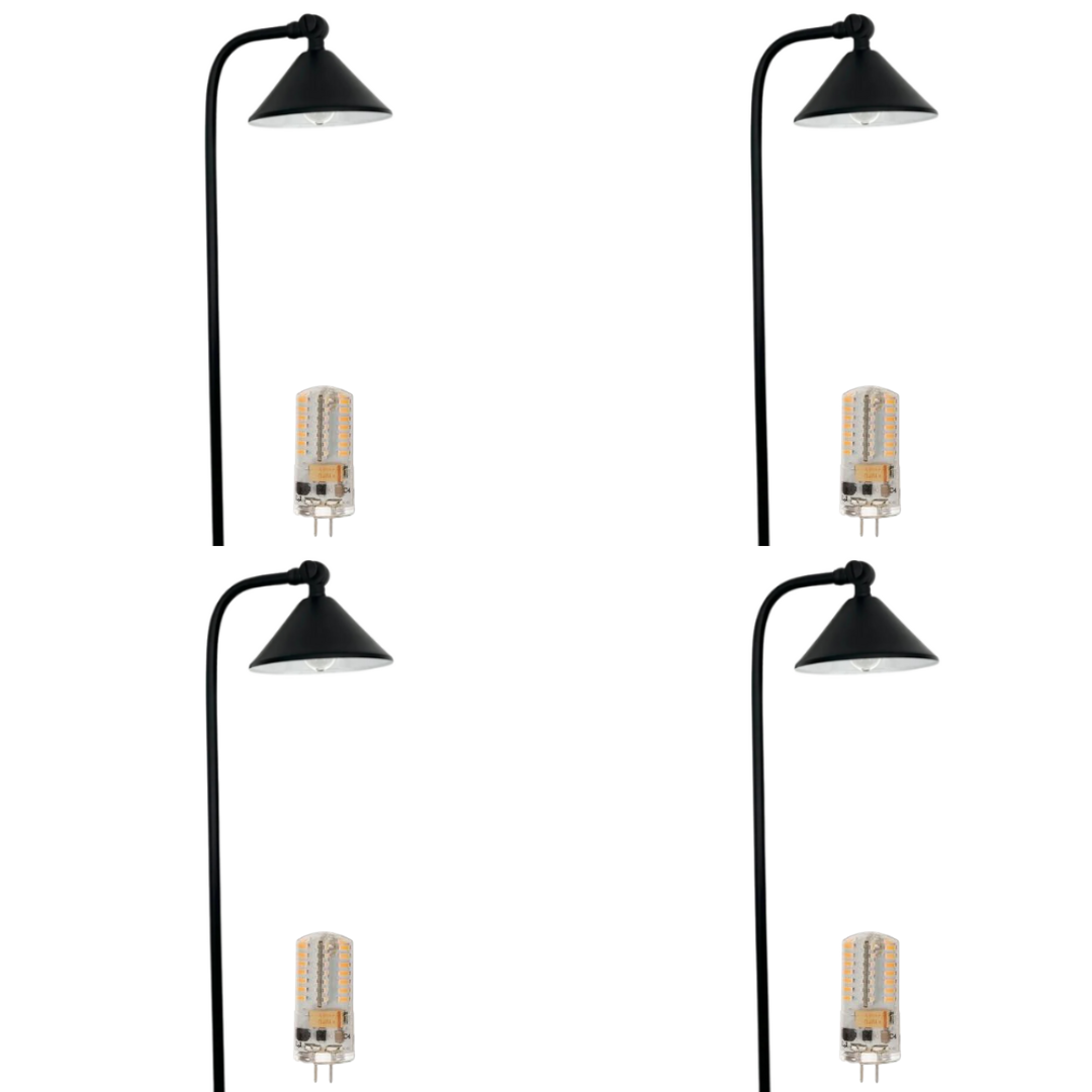 BPLP07 Tulay Bell Brass Path Light 4x/8x/12x G4 2W Dimmable 2700K Package Low Voltage Landscape Lighting