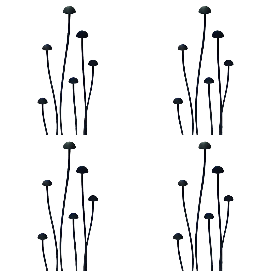 CDPA71 4x/8x/12x Package Mushroom Aluminum 3000K Warm White Integrated LED 12V Low Voltage Path Light