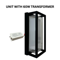 Cilindro de acero inoxidable SCS06 LED Up Down Light 2 Iluminación de aplique direccional