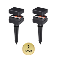 10-Way Low-Voltage Junction Box Multi Zone Central Hub 12-15V AC/DC Fir 9-21 AWG Gauge Wire