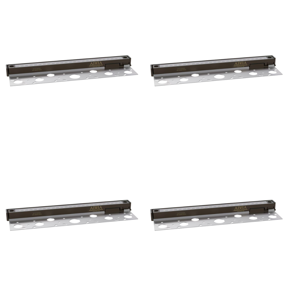 STB20 4x/8x/12x Package Brass 4W 3000K 12" Cast Brass LED Retaining Wall Light 12V Low Voltage Hardscape Paver Lighting