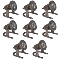 ULB01 12V bajo el agua bajo el agua de latón fuente LED iluminación de la charca