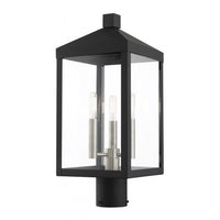Nyack Outdoor Classics 1 E12 Candelabra Base Light Bulb Socket Medium Outdoor Post Top Lantern 8.25