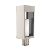 Bleecker Medium Base Light Bulb Socket Outdoor Large Post Top Lantern 6.25