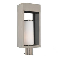 Bleecker Medium Base Light Bulb Socket Outdoor Large Post Top Lantern 7.875