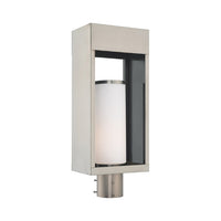 Bleecker Medium Base Light Bulb Socket Outdoor Large Post Top Lantern 7.875