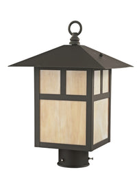 Montclair Mission Medium Base Light Bulb Socket Medium Outdoor Post Top Lantern 10