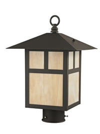 Montclair Mission Medium Base Light Bulb Socket Medium Outdoor Post Top Lantern 10
