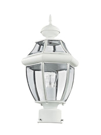 Monterey Medium Base Light Bulb Socket Small Outdoor Post Top Lantern 16.5