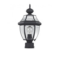 Monterey Medium Base Light Bulb Socket Small Outdoor Post Top Lantern 16.5