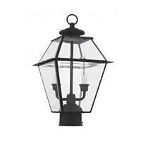 Westover Candelabra Base Light Bulb Socket Medium Outdoor Post Top Lantern 9