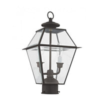 Westover Candelabra Base Light Bulb Socket Medium Outdoor Post Top Lantern 9