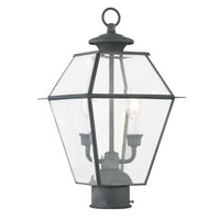 Westover Candelabra Base Light Bulb Socket Medium Outdoor Post Top Lantern 9