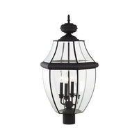 Monterey Candelabra Base Light Bulb Socket Extra Large Outdoor Post Top Lantern 29