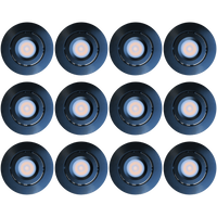 CB05 Redondo LED Dimmable Aluminio fundido Empotrable Gabinete Luz Abajo Accesorio de iluminación