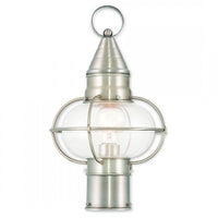 Newburyport Medium Base 1 Light Bulb Socket Medium Outdoor Post Top Lantern 15