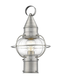 Newburyport Medium Base 1 Light Bulb Socket Medium Outdoor Post Top Lantern 15