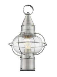 Newburyport Medium Base 1 Light Bulb Socket Medium Outdoor Post Top Lantern 15