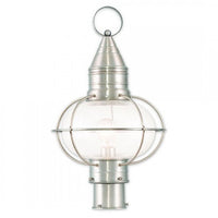 Newburyport Medium Base 1 Light Bulb Socket Large Outdoor Post Top Lantern 19.75