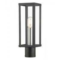 Gaffney Medium Base 1 Light Bulb Sockets Outdoor Post Top Lantern 15.5