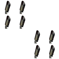 SPB10 4x/8x/12x Package 8W 3000K Warm White Integrated LED Brass Spotlight 12V Low Voltage Small Directional Bullet Light