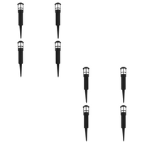 CDPA55 4x/8x/12x Package 3W 12V Low Voltage 3000K Warm White Integrated LED Garden Bollard Aluminum Path Light