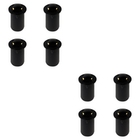 UNS04 4x/8x/12x Package Stainless Steel Bi Directional Two Slit In-Ground 12V Low Voltage LED In Ground Landscape Lighting with 5W 3000K Bulb