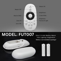 MiBoxer Milight Wireless 4-Zone RGBW/RGBCCT LED Light Bulb Remote Control