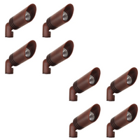 KL109 4x/8x/12x Package 3W 2700K Warm White Integrated LED 12V AC/DC Aluminum Low Voltage Landscape Lighting Spotlight