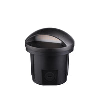UNAL01 Crescente Aluminum Round Surface Mount Mono-Directional Integrated 6W 3000K LED In-Ground Well Light Low Voltage Landscape Lighting