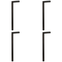 PLB14 4x/8x/12x Package Adjustable 3W 3000K Warm White Integrated LED Brass L-Shaped 12V Low Voltage Pathway Light