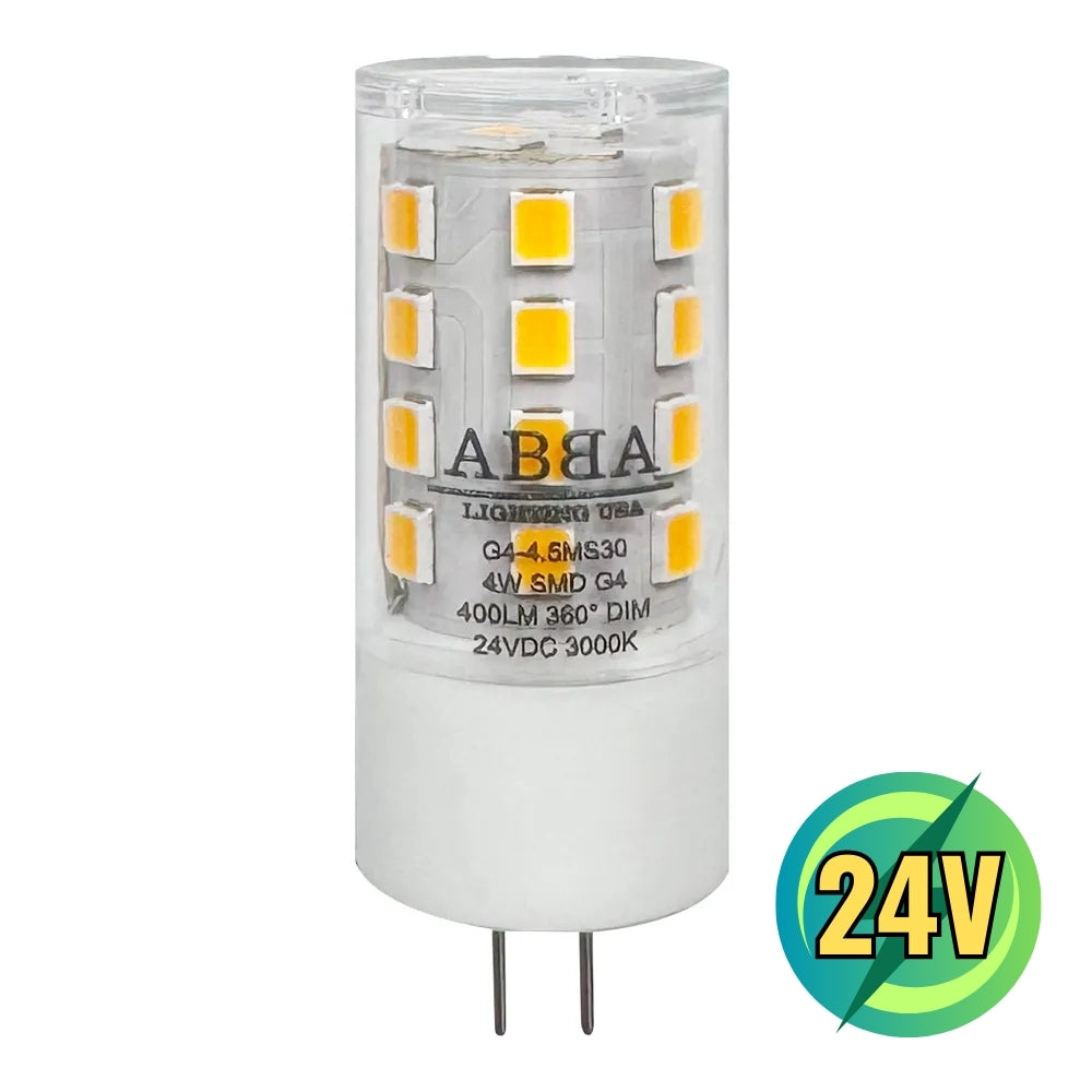 G4 Bi Pin LED Cápsula 12V Bombilla Luz de bajo consumo IP65 Impermeable