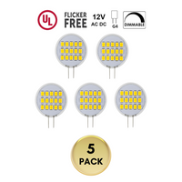 G4 Bi Pin LED Cápsula 12V Bombilla Luz de bajo consumo IP65 Impermeable