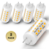 GY6.35 2700K 12V LED Bi-Pin JC Type Light Bulb Package | Landscape Lighting Accessory