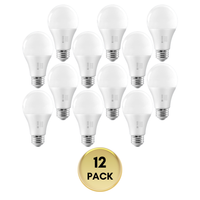 E26 A19 11W 120V Line Voltage 5CCT 2700K/3000K/3500K/4000K/5000K Bulbs Package Dimmable CRI90 Energy Saving High Voltage Medium Base Light Bulb