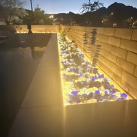 RL100 Luces de cuerda LED de bajo voltaje 50 pies para exteriores IP65 3000K, 5000K, multicolor RGB, rosa, púrpura, rojo, amarillo, azul, verde