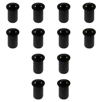 UNS04 4x/8x/12x Package Stainless Steel Bi Directional Two Slit In-Ground 12V Low Voltage LED In Ground Landscape Lighting with 5W 3000K Bulb