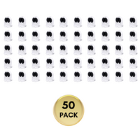 Plastic Sockets for T5 Bulbs and Lamps Package – 2A 12V-500V Max 80W Heat-Resistant Light Bulb Holder for G5 Based  LED and Fluorescent Tune Lights – Replacement Sockets