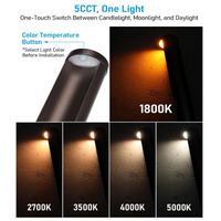 ALP16 6-Pack 5W 5CCT 1800K/2700K/3500K/4000K/5000K or Single-Color 3000K Warm White Integrated LED Landscape Aluminum Pathway Light Package, 12V Low Voltage Side Lit Path Lights