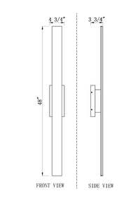 Stylet 5006-48 Outdoor Wall Sconce 3.75 x