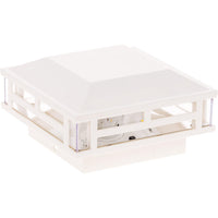 CPL01 Modern 12V AC/DC Low Voltage LED Post Cap Light for 4x4 or 5x5 Posts 120 Lumens Warm White