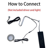 PR01 12/24V Body Infrared PIR Motion Sensor Switch Control for LED Light