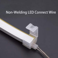 SLN 10 Pack Solderless Strip to Wire Connectors for 6x12mm Strip Light Neon