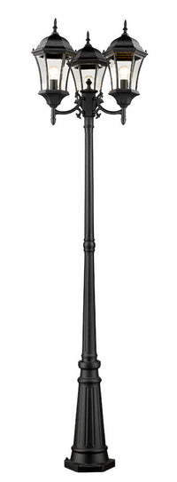 Wakefield 522MP3 3 Lights Outdoor Post Mounted Fixture Post Head and Post 25